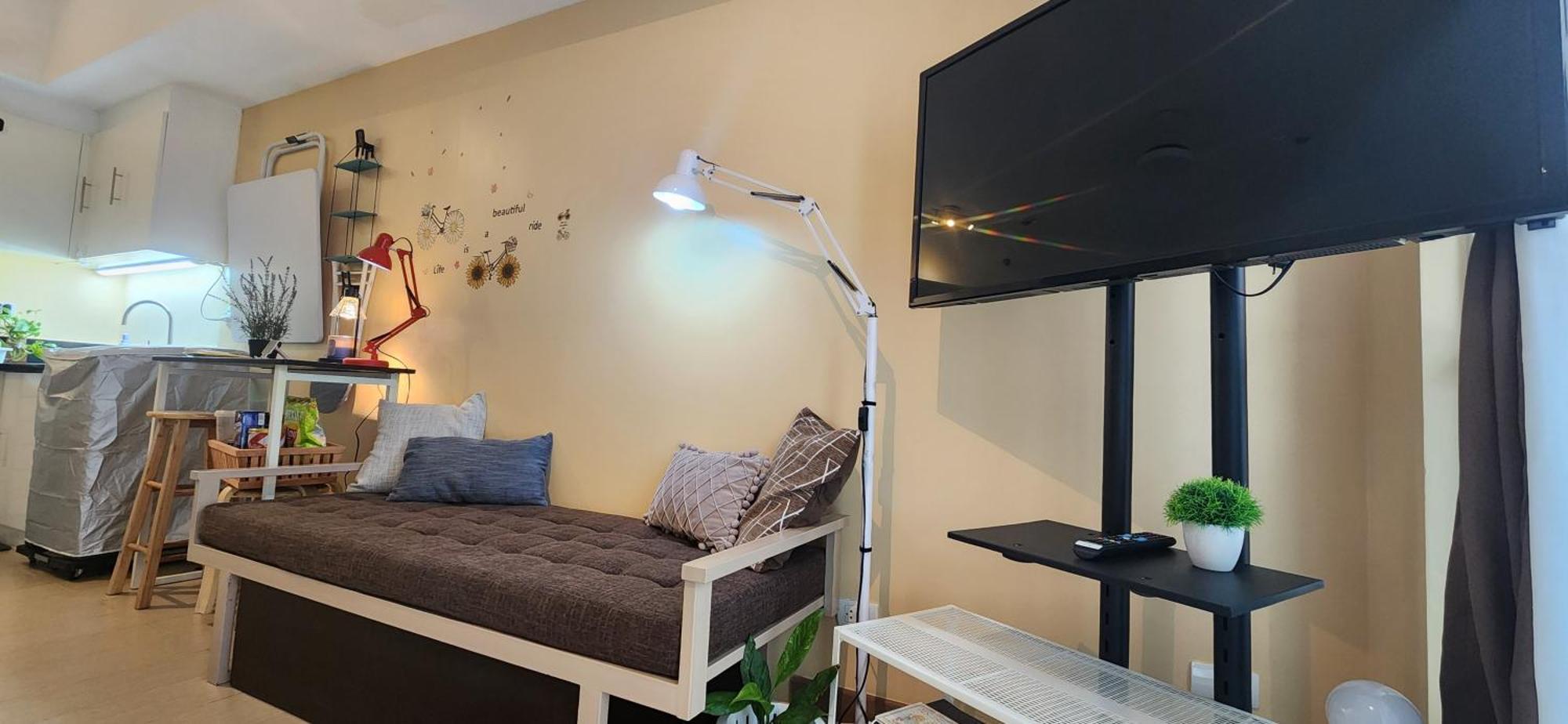 Spacious Cozy Suite At The Venice Mall With Free Parking And Washing Machine (Adults Only) Taguig Luaran gambar