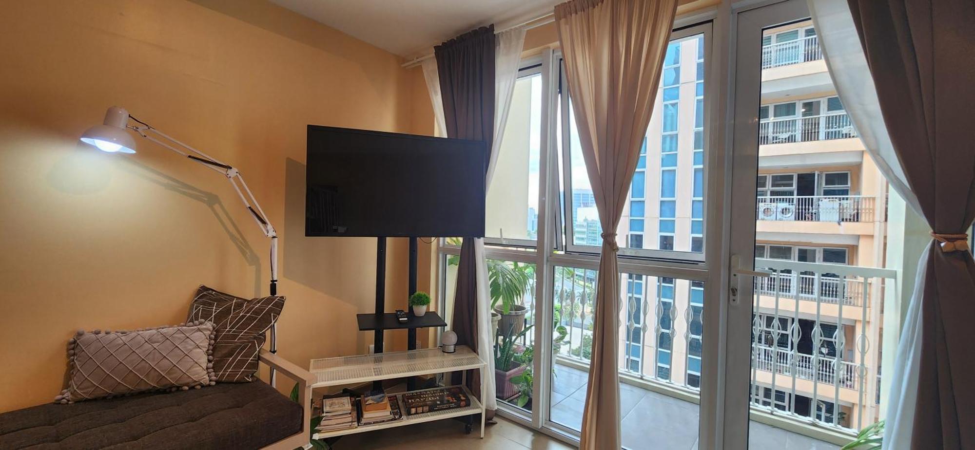 Spacious Cozy Suite At The Venice Mall With Free Parking And Washing Machine (Adults Only) Taguig Luaran gambar
