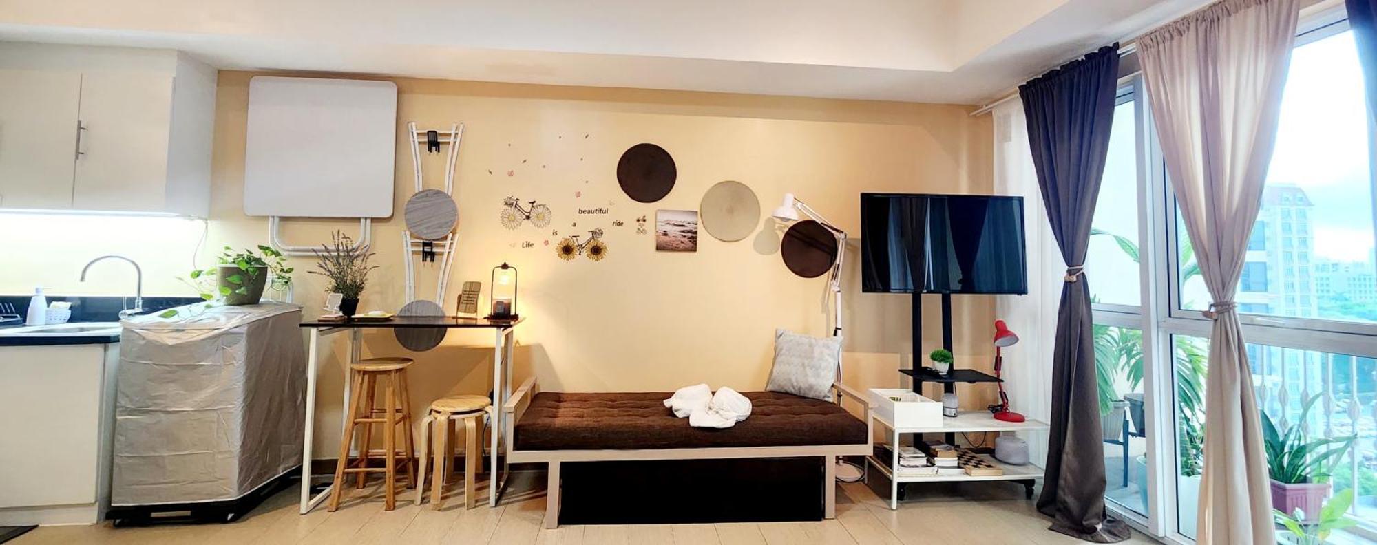 Spacious Cozy Suite At The Venice Mall With Free Parking And Washing Machine (Adults Only) Taguig Luaran gambar